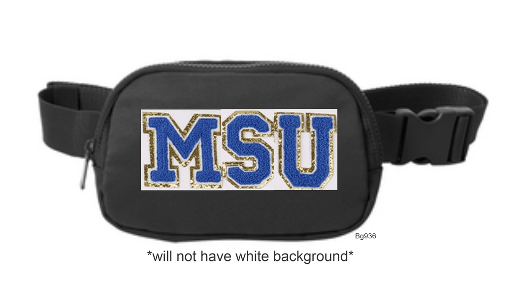 MSU Chenille Crossbody Bag